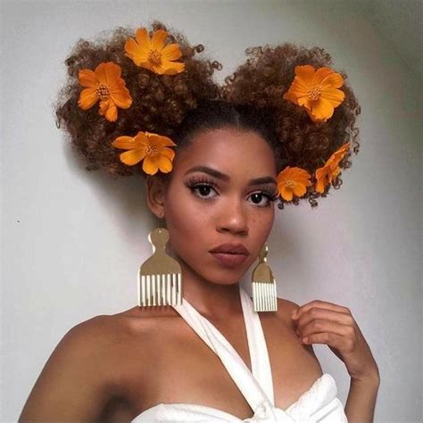 Hair Trend Floral Afro S