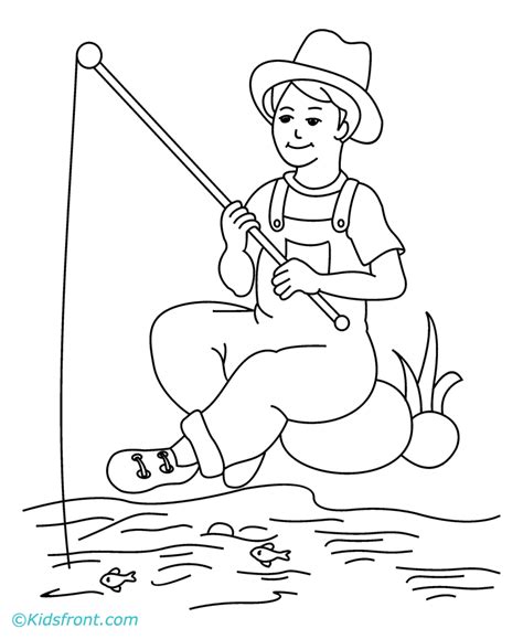 coloring pages fishing   coloring pages fishing png