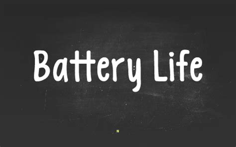 battery life   prezi