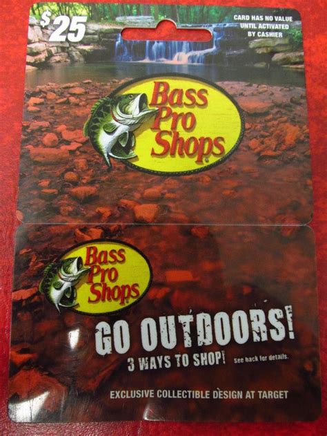 Coupons Tcards Bass Pro Shop T Card 25 Coupons