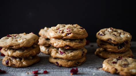 Cranberry And White Chocolate Chip Cookies Recipe