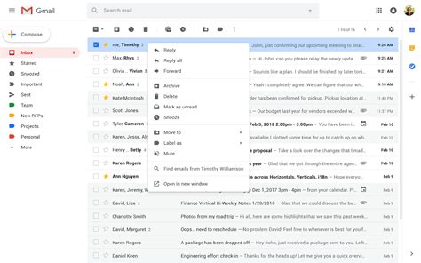 gmail easily handle incoming mail   clicking  emails
