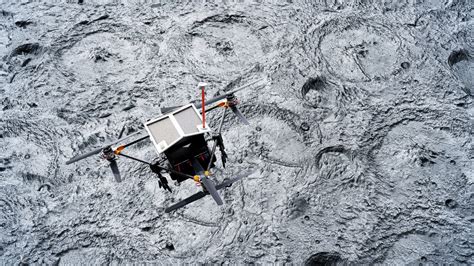 ardea scouting moon drone model turbosquid