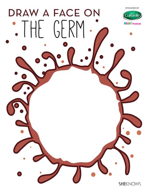 baby germs colouring pages page  clipartsco