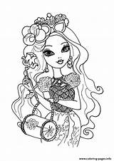 Coloring After High Pages Ever Dolls Printable Print sketch template