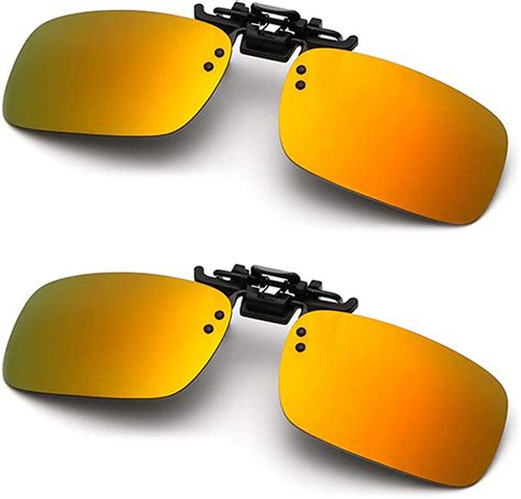 polarized clip on sunglasses anti glare driving glasses for