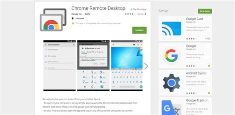 chrome remote desktop  android  supports  audio   computer