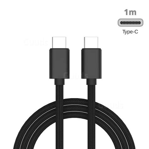 hight quality type  pd quick charging data cable usb   usb  cable  black guuds
