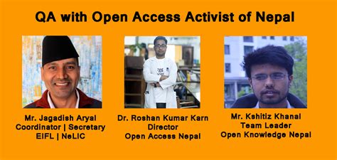 qa with open access activist of nepal open knowledge nepal