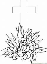Kreuz Ausmalbilder Ausmalbild Coloringhome Malvorlagen Letzte sketch template