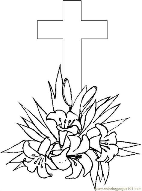 pics  cute cross easter coloring pages easter cross coloring