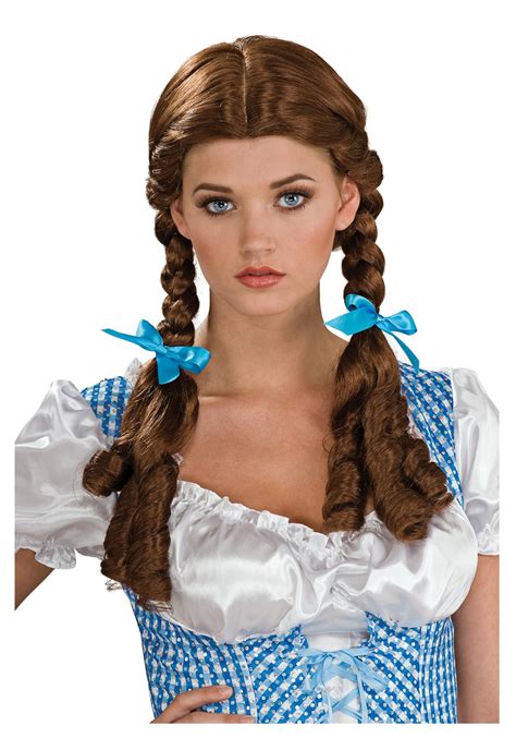 dorothy costume wig wizard of oz costume accessories