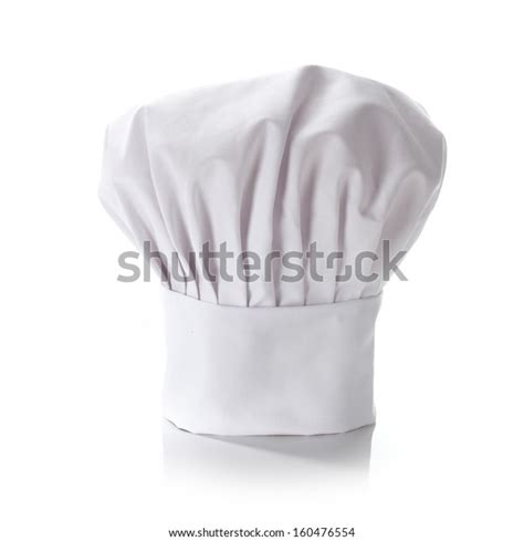 white chef hat stock photo edit