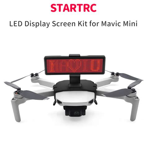compatible  mavic mini drone led display screen led matrix module edit text freely walmart