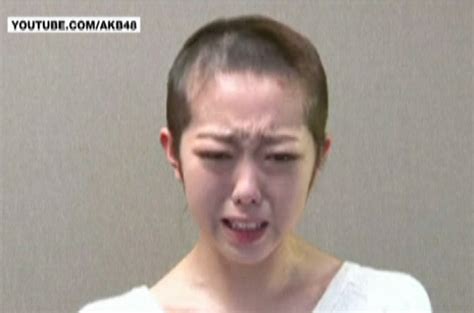 japanese singer shaves head after sex scandal news al jazeera