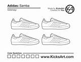 Samba Adidas Colorways Smaller Longer Supplies Try Templates Last These So sketch template