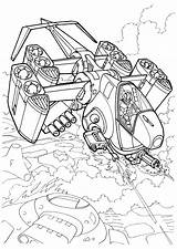 Future Coloring Pages Space Futuristic Ship Wars Transportation War Boys Combat Gif Colorkid sketch template