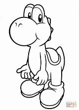 Yoshi Coloring Pages Colouring Printable Cute Clipart Cartoon Drawing Lineart sketch template