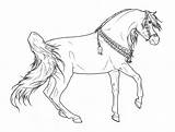 Arabian Lineart Tack sketch template