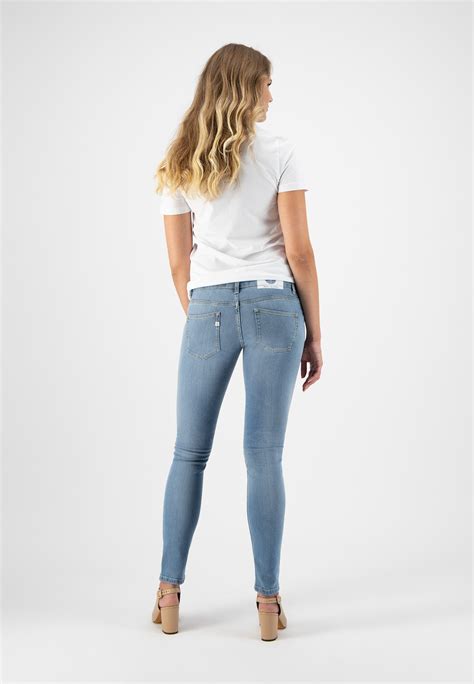 Sustainable Skinny Jeans Skinny Lilly Fan Stone Lease Mud Jeans