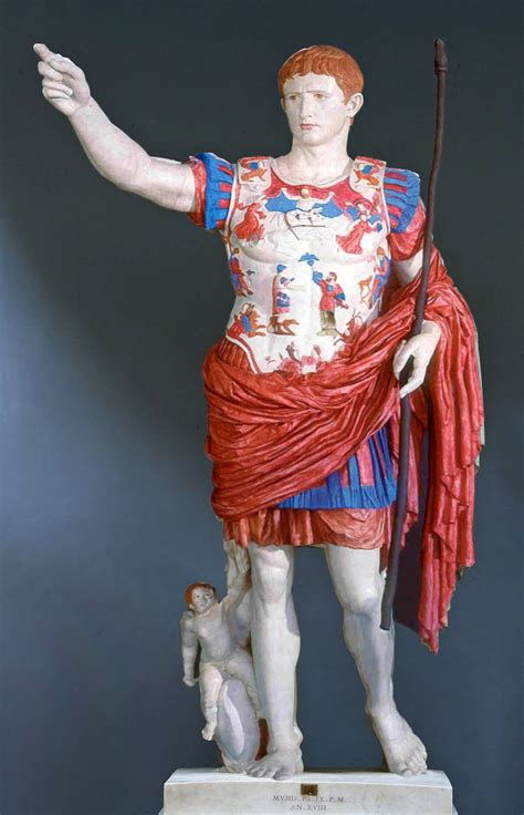 Ancient Roman Statues Were Actually Painted S
