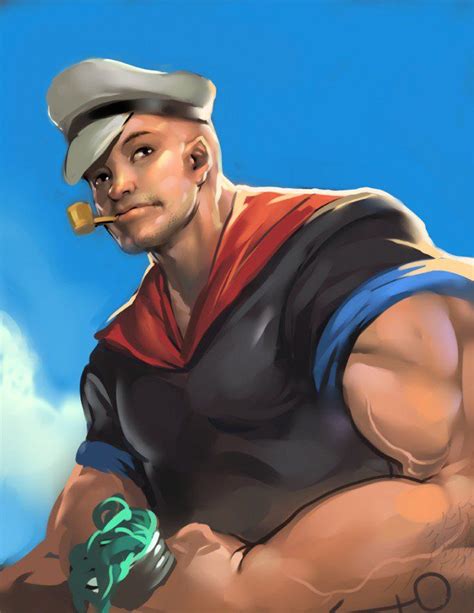 more realistic popeye 29 popeye the sailor man popeye cartoon man