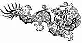 Dragon Chinese Coloring Drawings Gif Back sketch template