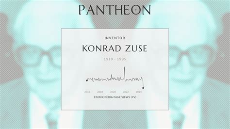 konrad zuse biography german computer scientist  engineer  pantheon