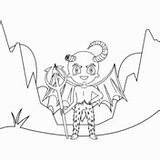 Devils Demons sketch template