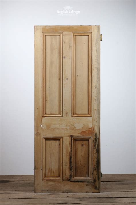 panel pine antique internal door