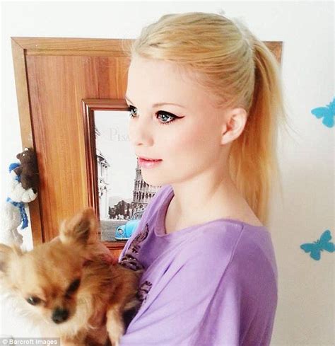 czec human barbie spends £1 000 a month on procedures daily mail online