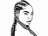 Dreads Dread Braids Trança Acconciatura Trecce Nubian Hairstyle Clipartmag Nubiano Graziosa sketch template