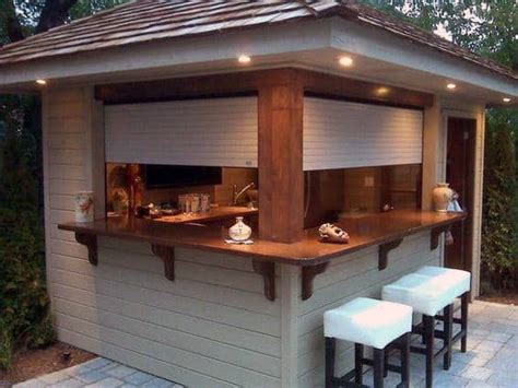pub shed bar ideas  men cool backyard retreat designs