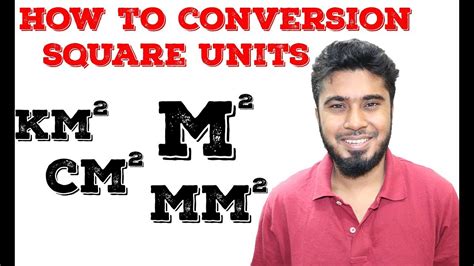 conversion square units square unit conversion youtube