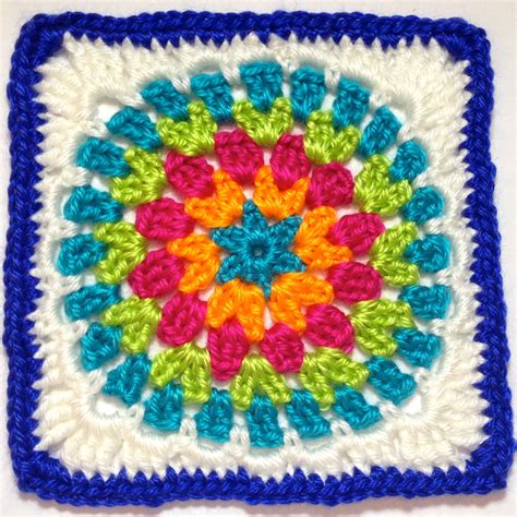 amcrafty hooked  granny squares