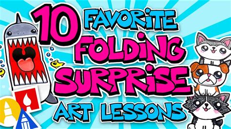 favorite folding surprise art lessons  kids uohere