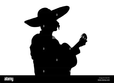 charro silhouette  res stock photography  images alamy