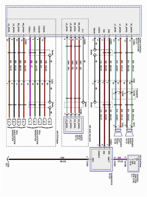 ford  radio wiring diagram wiring diagram image