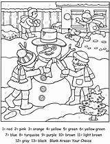 Color Number Christmas Coloring Dover Publications Doverpublications Numbers Adults Pages Backyard Adult Sheets Family Welcome Children Printable Visit Book Winter sketch template
