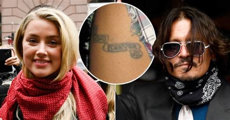 Johnny Depp Denies Slapping Amber Heard For Mocking Wino Forever Tattoo