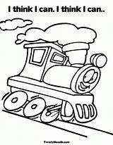 Engine Could Little Coloring Pages Clipart Train Printable Book Library Drawing Sheets Activities Kids Clip Gif School Craft Preschool Popular sketch template