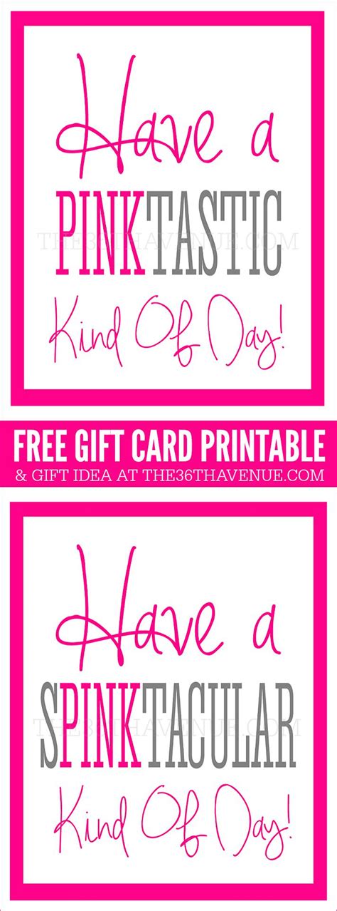 gift idea   gift card printable   avenue