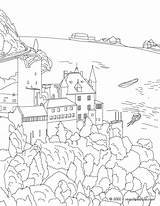 Heidelberg Coloring Castle Pages Schloss Color Famous Places Germany Print Online sketch template