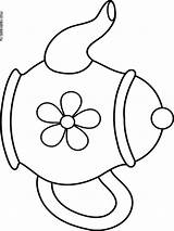 Kettle Coloring Pages Printable Recommended Kids sketch template