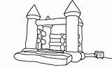 Bounce House Clipart Bouncy Drawing Inflatable Castle Slide Clip Secondhand Clipground Websites Drawings Paintingvalley sketch template