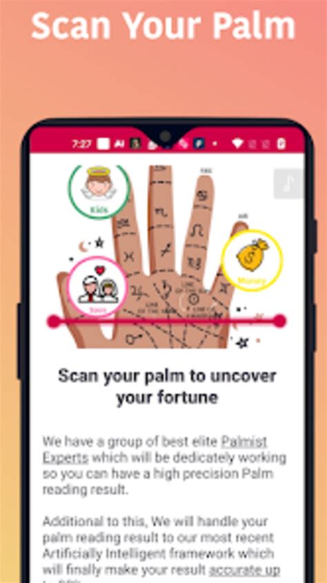 palm reader app palm reading  android