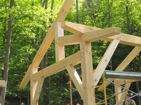 timber frame workshop  shed