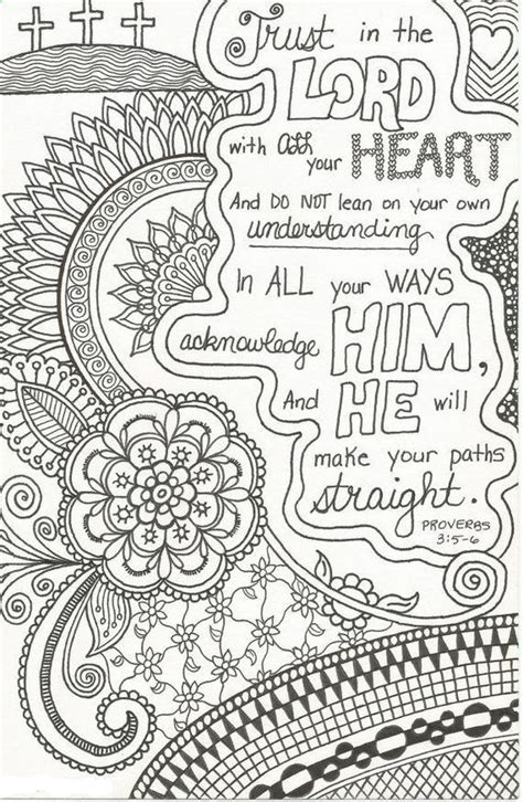 printable faith coloring pages