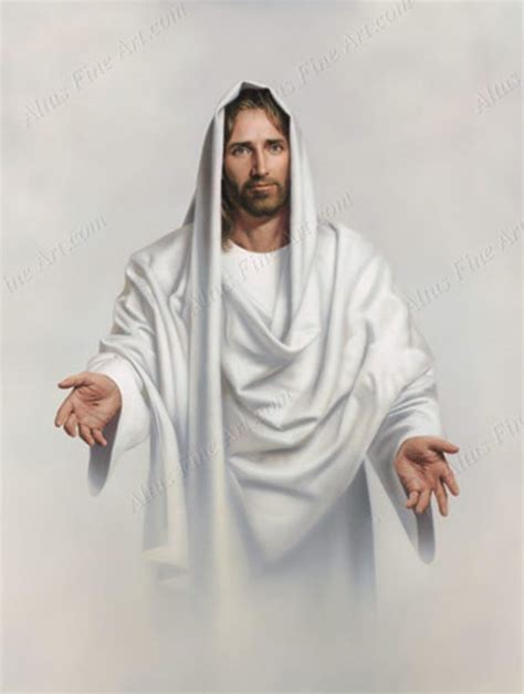 jesus christ lds art ministry resurrection portraits
