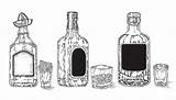 Bourbon Cocktails sketch template